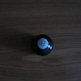 Отдается в дар Magic 8 ball (маленький, игрушка, становится на ребро, made in usa)