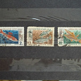 Отдается в дар Промысловые рыбы на марках СССР.