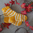 Отдается в дар Свяжу тёплые носочки для малышей и деток — дошколят