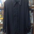 Отдается в дар Длинная блузка-болеро черного цвета. 50-52 р-р.