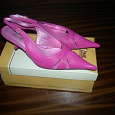 Отдается в дар туфли розовые новые, размер 36
