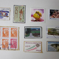 Отдается в дар Несколько марок с конвертов