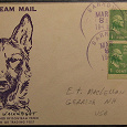 Отдается в дар Конверты почты собачьих упряжек + марки