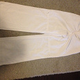 Отдается в дар Новые белые спортивные брюки-трансформер 40-42 размер