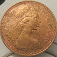 Отдается в дар 1 новый пенни Великобритании 1971 г.