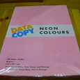 Отдается в дар Упаковка розовой бумаги DataCopy.