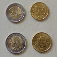 Отдается в дар ЕВРО монеты