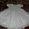 Отдается в дар платье белое.4-5 лет