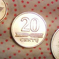 Отдается в дар Монета 20 центов. Литва.