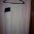 Отдается в дар Летний белый костюм 46-48 р.