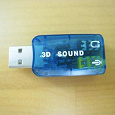 Отдается в дар Внешняя звуковая карта USB