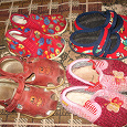 Отдается в дар Домашняя обувь деткам