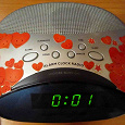Отдается в дар Радио-часы-будильник Vitek VT-3517