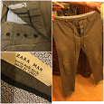 Отдается в дар Мужские штаны ZARA — европейский размер 44, размер США — 34