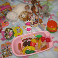 Отдается в дар Набор игрушек «Девочке» или игрушки со своей едой.