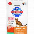 Отдается в дар Сухой корм для кошек Hills Science Plan Feline Adult Optimal Care Tuna (тунец)