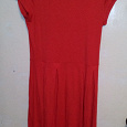 Отдается в дар Платье красное 44-46.