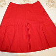 Отдается в дар Красная-прекрасная юбка