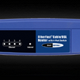 Отдается в дар Роутер Linksys EtherFast Cable/DSL Router with 4-Port Swithc