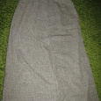 Отдается в дар длинная узкая юбка из дерюжки ,42 размер