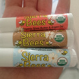 Отдается в дар Три бальзама для губ Sierra Bees