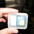 Отдается в дар Motorola microSD adapter to mini CD