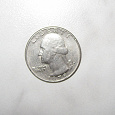 Отдается в дар Монета 25 центов (квотер USA)