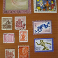 Отдается в дар несколько марок из дара «набор марок со всего мира для коллекционеров»
