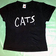 Отдается в дар футболка Cats