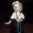 Отдается в дар Фарфоровая кукла «Дама эпохи» 2