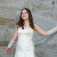 Отдается в дар Свадебное платье. Цвет Айвори. 46 размер