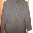 Отдается в дар костюм офисный женский СИЛЬНО ПРИТАЛЕНЫЙ пиджак+короткая юбка размер 44 на рост 165-170