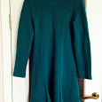 Отдается в дар Теплое зелёное платье 42-44