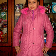 Отдается в дар Детское зимнее пальто для девочки.