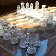 Отдается в дар Стеклянные шахматы