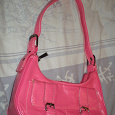 Отдается в дар Мой 10-й дар — пригламуренная розовая сумочка :)