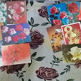 Отдается в дар Два набора открыток Цветочное ассорти