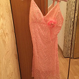 Отдается в дар Розовое платье р-ра 42-44