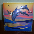 Отдается в дар Картина «Дельфины»