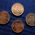 Отдается в дар Монеты 1 пенни Фолклендские острова 1998