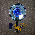 Отдается в дар Рефлектор Минина (синяя лампа)