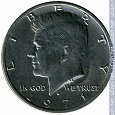 Отдается в дар монета 50 центов США 1971 г.(изображение Кенеди)