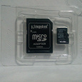 Отдается в дар карта памяти microsd 8 Gb + симка Киевстар