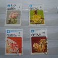 Отдается в дар Почтовые марки Кубы