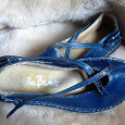 Отдается в дар Синие-синие туфли:)