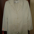 Отдается в дар костюм летний женский пиджак+брюки размер 44 на рост 165-170