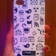 Отдается в дар Задняя панель на Iphone 4 от Mail.ru