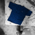 Отдается в дар Синяя мужская футболка XL(48-50)