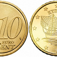 Отдается в дар 10 евроцентов Кипр 2008