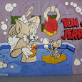 Отдается в дар Том и Джерри. Картинка на фанерке, для детей.
